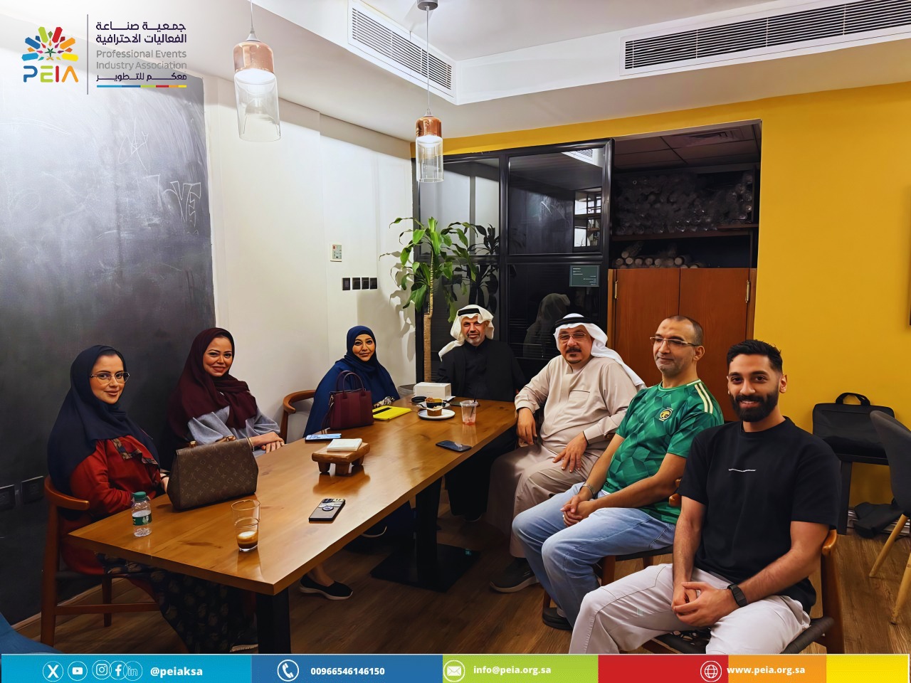 تشرفت جمعية صناعة الفعاليات الاحترافية (PEIA) بإقامة اللقاء الودي في مدينة جدة، والذي جمع نخبة من أعضاء الجمعية ومهتمي قطاع الفعاليات.